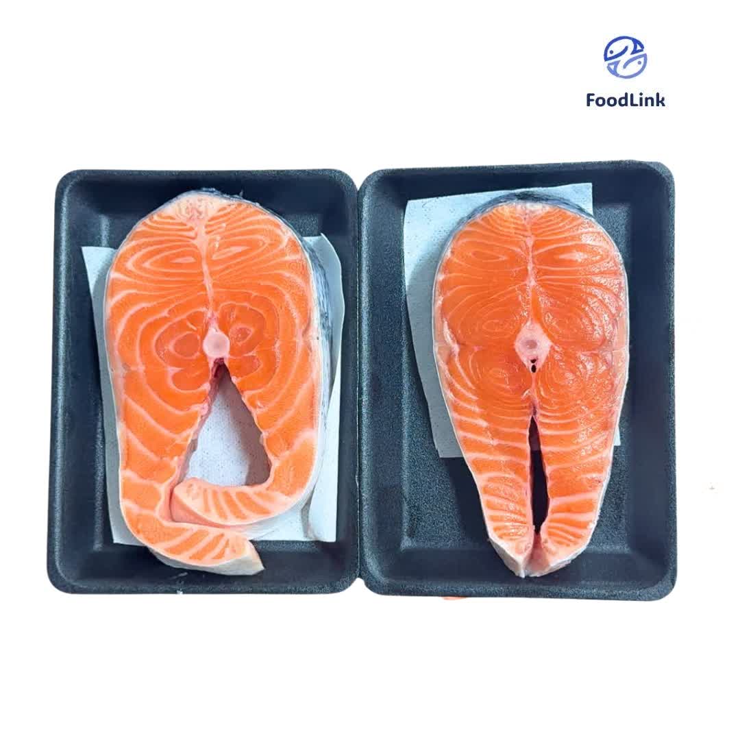 Cá Hồi Tươi Nauy Cắt Khoanh